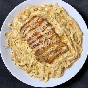 Kickin Kajun Chicken Alfredo