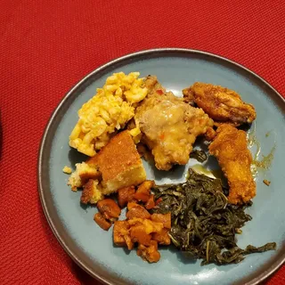 2 Pieces Smothered Chicken