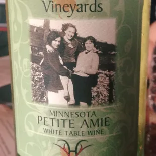 Hinterland Vineyards Petite Amie