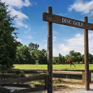 Disc golf course