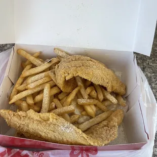 2 Piece Catfish Dinner with Fries