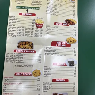 menu, sushi and sashimi