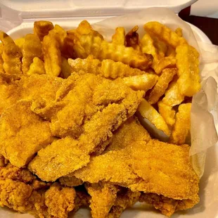 Whiting and Chicken Gizzards