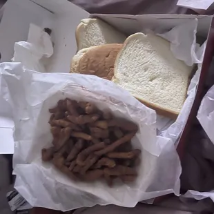 Clams so hard I was scared to bite into it!