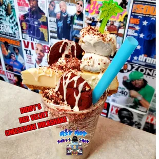 an ice cream sundae