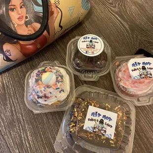 Foxxy Brownies and cupcakes