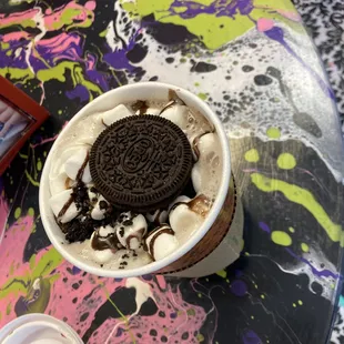 Oreo Hot Chocolate