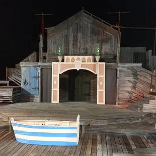 The stage. Very intimate setting.