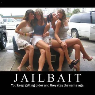three women sitting on the hood of a car