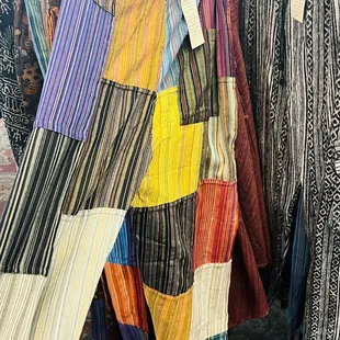 Patchwork pants made in Nepal!