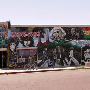 The beautiful, old facade before it was painted :(