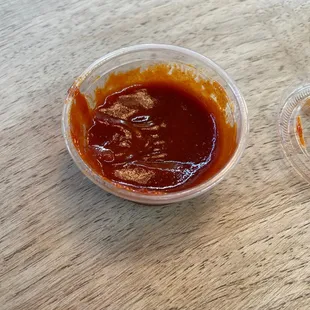 Spicy chili sauce