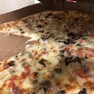 Chicken Alfredo Pizza