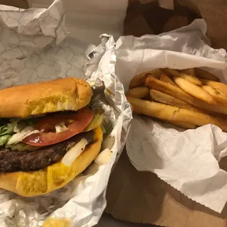 Kids Cheeseburger Meal and Fries