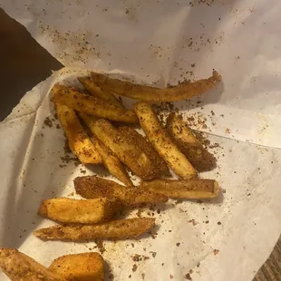 Overseasoned Hippo Cajun Fries