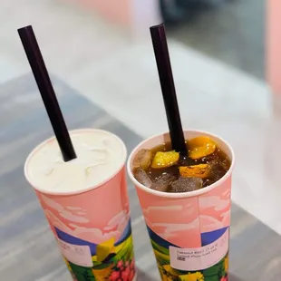 Signature Milk Tea and trà tắc xí muội