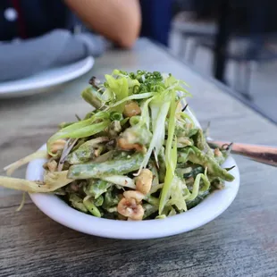 Cool wax beans (Happy hour)