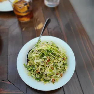 Shaved Brussels Sprout