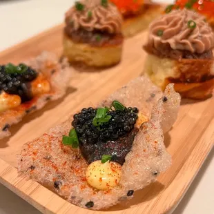 Puffed Rice with Adobong Pusit, Pimenton