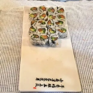 various types of sushi