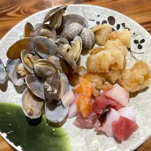 oysters and mussels, shellfish, mussels, food, oysters