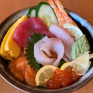 sashimi, sushi, sushi and sashimi, food