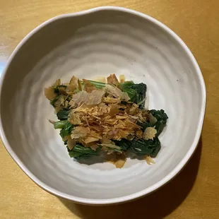 ほうれん草のおひ出し