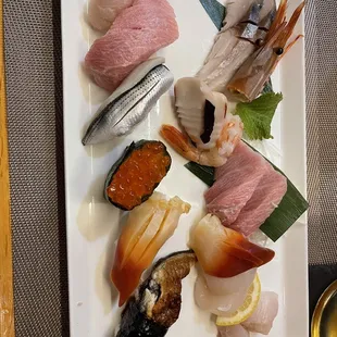 sushi and sashimi, sushi, sashimi, food