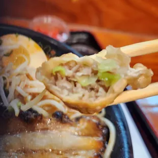 The Fried Gyoza were a bit plain for my liking - nothing special.