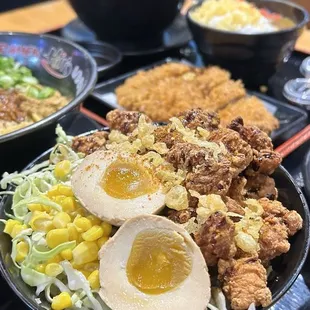 Chicken-Karaage Bowl