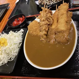 C5. Kushi-katsu Curry Rice