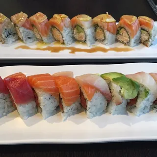 Spicy Rainbow Roll