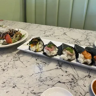 Salmon Skin Salad