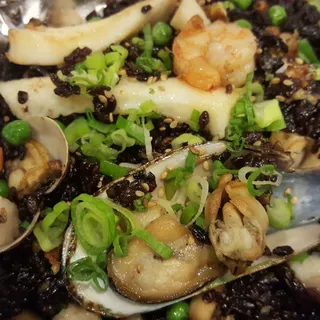 Seafood Black Fried Rice
