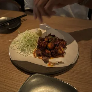 Fried Octopus