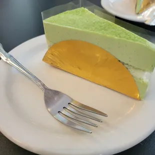 Matcha cheesecake tiramisu