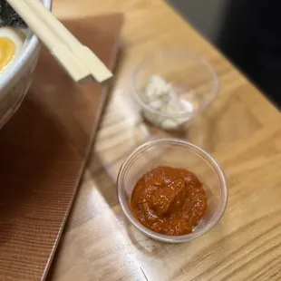 11/24/2021 spicy and garlic sauce