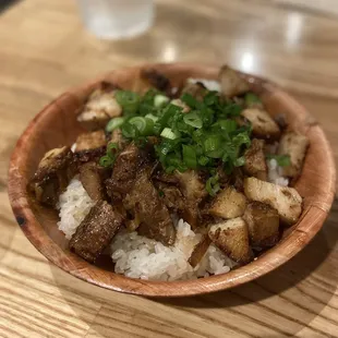 mini Pork Rice Bowl