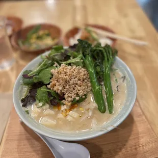 Vegan ramen combo