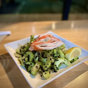 Cucumber Crab Salad