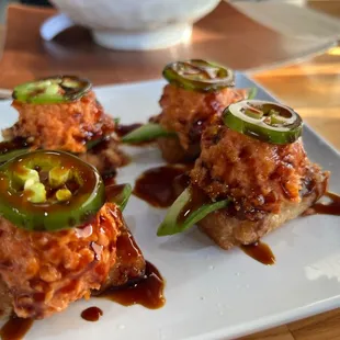 Crispy Rice with Spicy Tuna