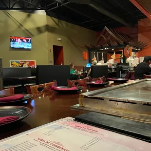 View from grill
