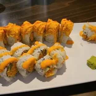 Spicy Crab and Spicy Cry Rolls