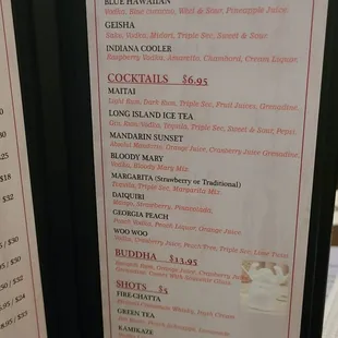 Cocktails