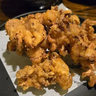 Baby octopus karaage