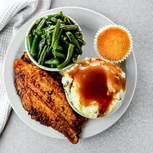 chicken wings and fried chicken, food