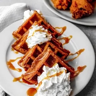 Churro Chicken &amp; Waffle
