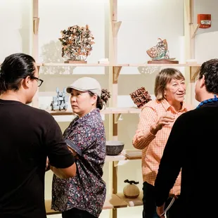 Our gallery shop sells artwork by highly collectable local artists such as the legendary Satoru Abe.