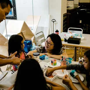 Our First Friday events feature make-and-take art projects perfect for all ages!