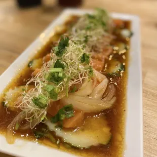 Salmon bite